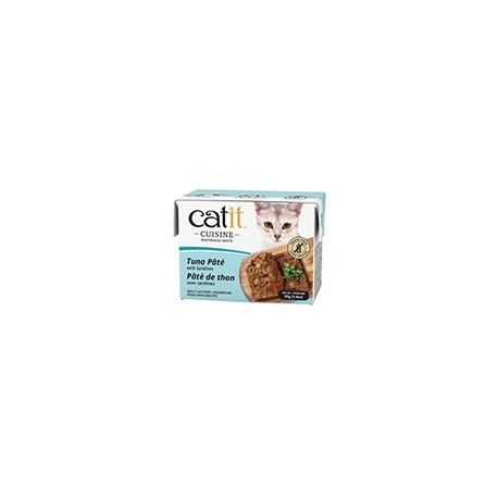 Nourriture humide Catit Cuisine, Pate de thon avec sardines, CATIT Canned Food