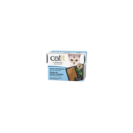 Nourriture humide Catit Cuisine, Mousse de poisson oceanique CATIT Canned Food