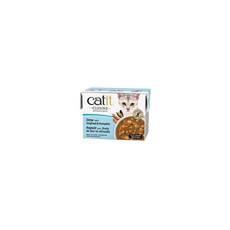 Nourriture humide Catit Cuisine, Ragout avec fruits de mer, CATIT Canned Food