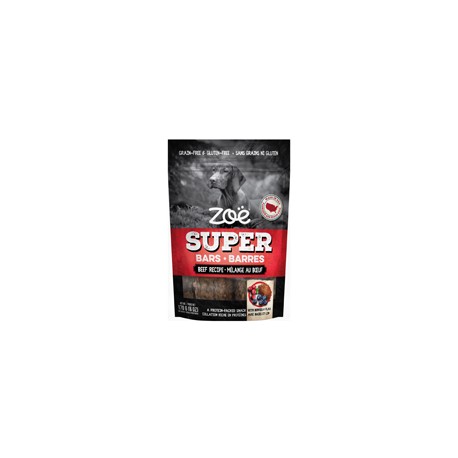 Super barres Zoë, boeuf, 170 g ZOE Treats