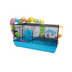 Cage LW pour hamsters nains, Playhouse LIVING WORLD Equipped Cages