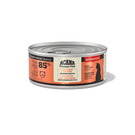 ACA PATE RECETTE AU SAUMON AVEC BOUILLON 155 G ACANA Canned Food