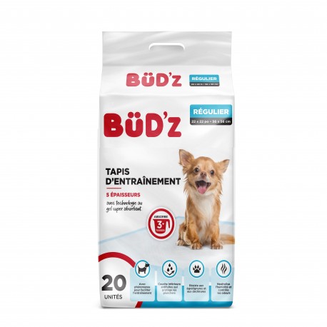 BUDZ TAPIS ENTRAINEMENT 22x22 (56x56cm) 20 unites BUDZ Miscellaneous Accessories