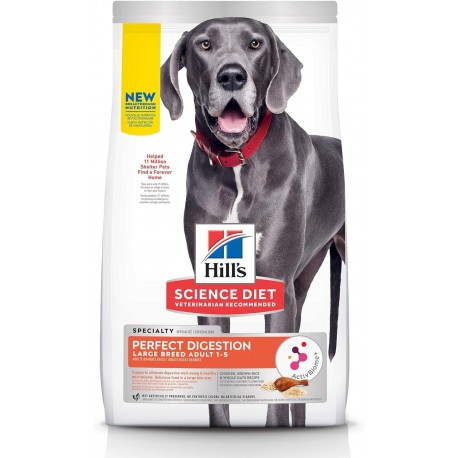 Hills Science Diet, Perfect Digestion pour adultes de grande HILLS-SCIENCE DIET Dry Food