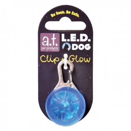 LED Clip n' Glow Tag - Blue