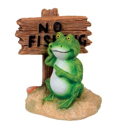 """No Fishing"" Frog - Small"