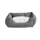 BUDZ LIT A REBORDS ELEVES COSMOS, GRIS MOYEN 60x50x20cm BUDZ Beds, Cushions, Baskets