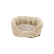 BUDZ LIT ROND A REBORDS ELEVES - DELUXE, CREME MOYEN 22.5 x2  Beds, Cushions, Baskets