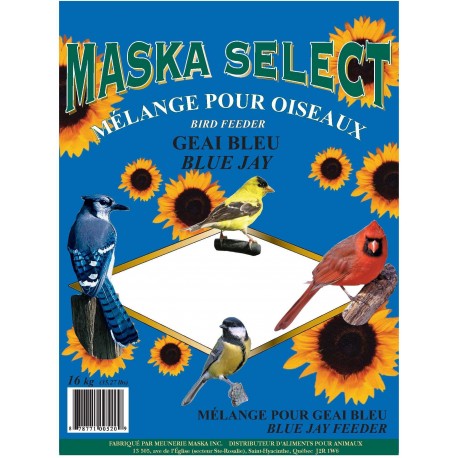 MASKA SÉLECT GEAI BLEU 8 KG  Food