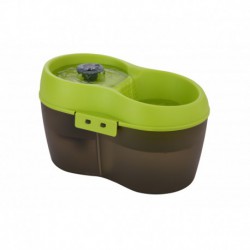 H2O FONTAINE ABREUVOIR POUR CHAT (2L) VERT H2O Food And Water Bowls