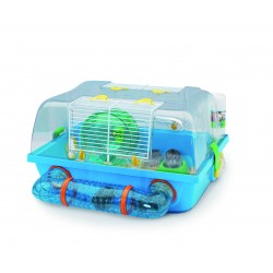 Savic spelos cage hamster bleue  Jouets