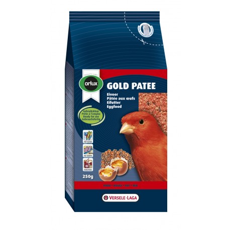 VL Orlux gold patee canaris rouge 250g VERSELE-LAGA Nourritures