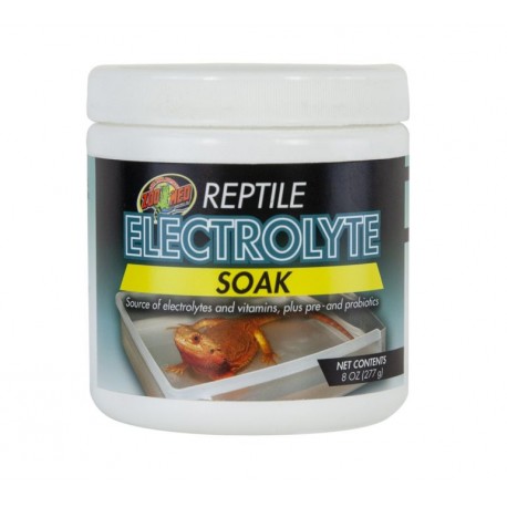 ZM Reptile Electrolyte soak 8oz  Accessoires divers