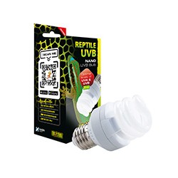 Ampoule à rayons UVB Exo Terra pour reptiles, nano, 9 W