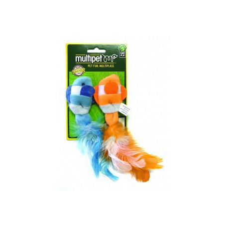 MULTIPET Clown Fish - 2pk. - 4.5 MULTIPET Toys