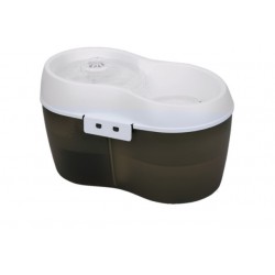 H2O FONTAINE ABREUVOIR POUR CHAT (2L) BLANC Food And Water Bowls