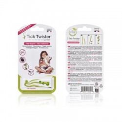 Tick Twister Enleve Tiques Emballage coque 3 crochets bandou