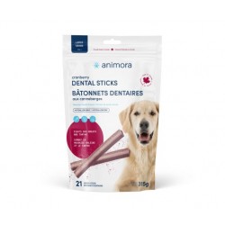 ANIMORA BÃ‚TONNETS DENTAIRES AUX CANNEBERGES POUR CHIEN, GRA  Friandises
