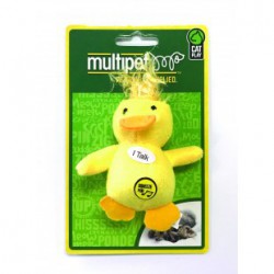 MULTIPET Look Who's Talking Duck - 1.25 MULTIPET Toys