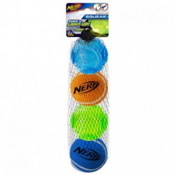 Balles de tennis Sonic TPR DEL, 4 (4459) NERF Toys