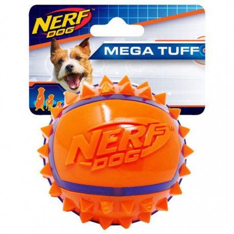 Balle bicolore crampons NerfDog, P(3901) NERF Jouets