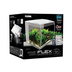 Aquarium équipé Flex FL, blanc, 34L FLUVAL Aquariums Kit