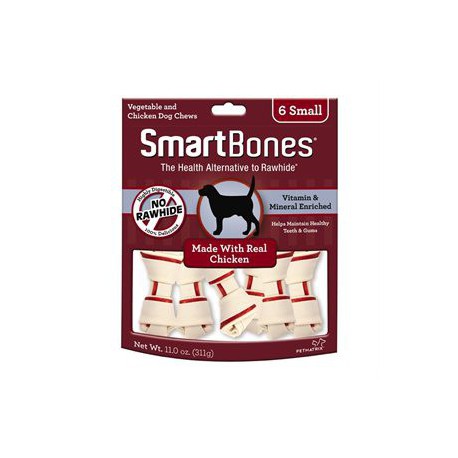 Spectrum Os à Mâcher « Smart Bones » Poulet Petit 6 MCX SMARTBONES Friandises