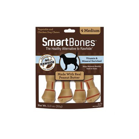 Spectrum Os à Mâcher « Smart Bones » Beurre d Arac SMARTBONES Treats