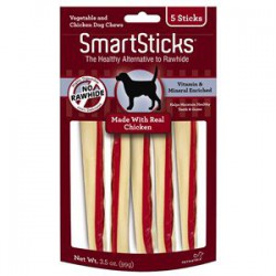 Spectrum Bâtons à Mâcher « Smart Sticks » Poulet 5 SMARTBONES Treats