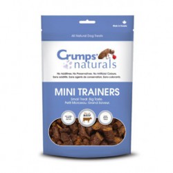 MINI-BOUCHÃ‰ES D ENTRAINEMENT SEMI-HUMIDES, BÅ’UF 4.2oz CRUMPS Friandises