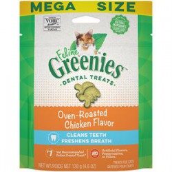 Greenies Feline Chicken Complete Dental Treat 4.6oz GREENIES Friandises