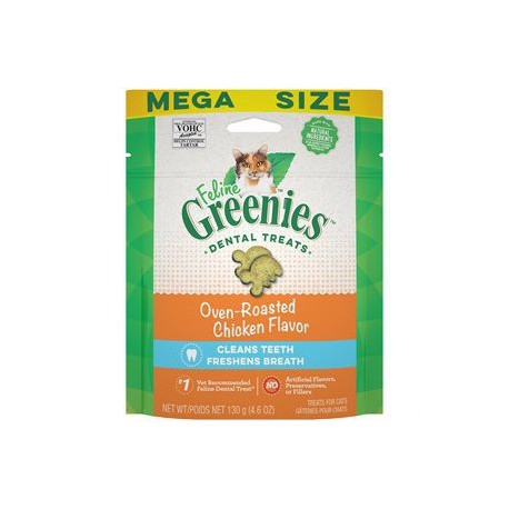 Greenies Feline Chicken Complete Dental Treat 4.6oz GREENIES Friandises