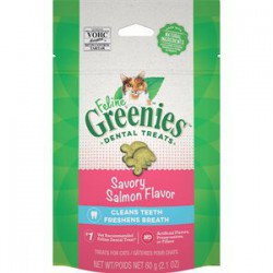 Greenies Feline Salmon Complete Dental Treat 2.1oz GREENIES Friandises