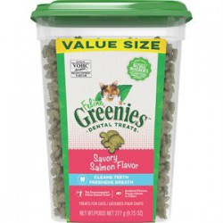 Greenies Feline Salmon Complete Dental Treat 9.75oz GREENIES Friandises