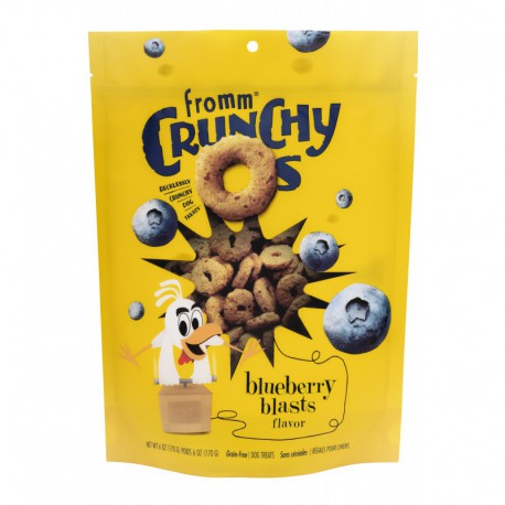 FROMM GATERIE CRUNCHY OS BLUEBERRY BLASTS 6OZ FROMM Friandises