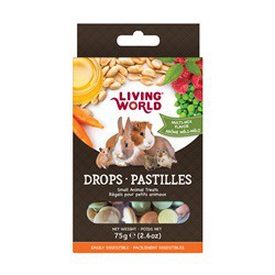 PROMO - DÃ©cembre - Pastilles LW petits ani.,mÃƒÂ©li-mÃƒÂ©l LIVING WORLD Friandises