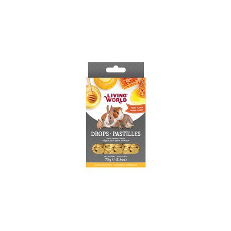 PROMO - DÃ©cembre - Pastilles LW petits animaux, miel, 75g LIVING WORLD Friandises