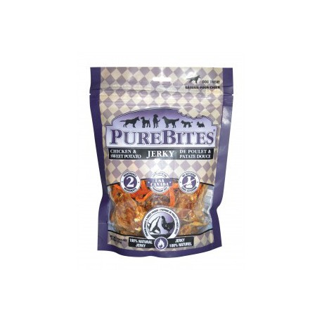 PB Chicken & Sweet Potato Jerky Mid Size 180g PUREBITES Treats