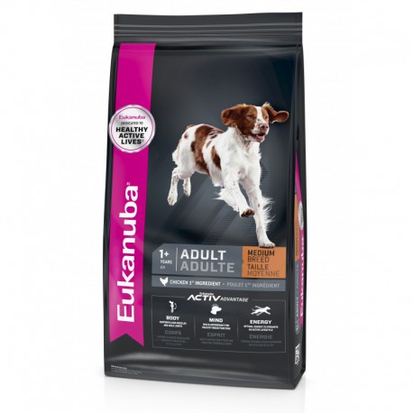 PROMOCLAIMRC - Novembre - EUK. ADULT MEDIUM BREED / EUK. MÃ EUKANUBA Nourritures sèches