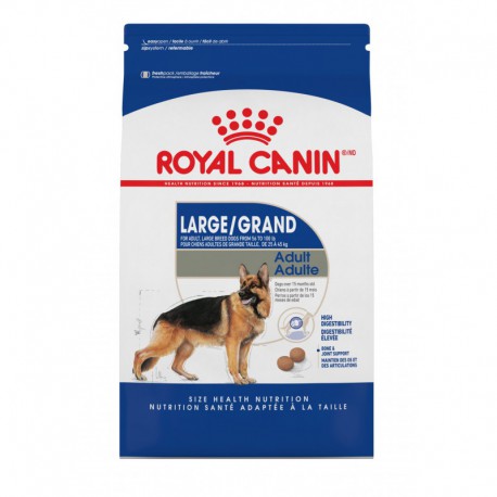 LARGE Adult / GRAND Adulte 6 lbs 2,72 kg ROYAL CANIN Nourritures sèches