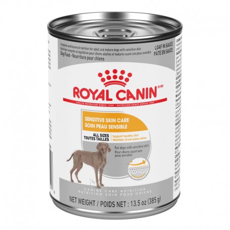 Sensitive SkinÂ / Peau SensibleÂ Â Â  LOAF IN SAUCE/Pate EN ROYAL CANIN Nourritures en conserve