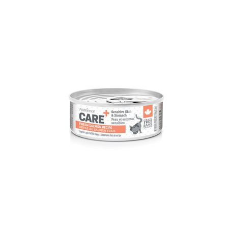 Nut. Pâté Peau et estomac sensibles pour chats, 156 g NUTRIENCE Canned Food