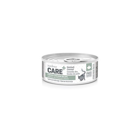 Nut. Pâté Contrôle des boules de poils pour chats, 156 g NUTRIENCE Canned Food