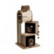 Meuble V-Tower Vesper, noyer, 65 x 65 x 117,5 cm CATIT VESPER Scratching post