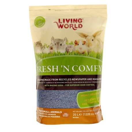 Litiere Fresh N Comfy LW, bleue, 20 L-V LIVING WORLD Litter