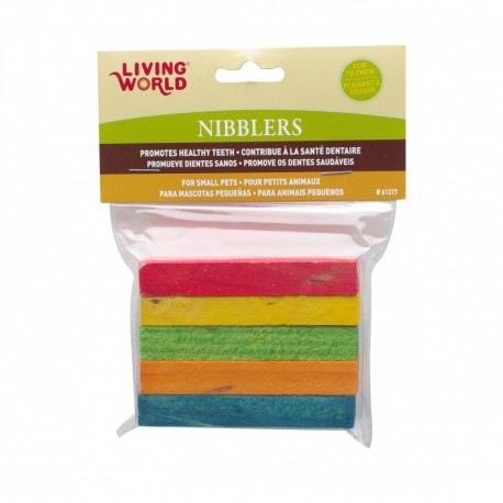 Arc-en-ciel Nibblers LW, paquet de 5 LIVING WORLD Toys