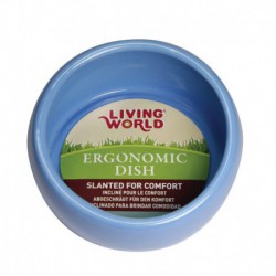 Bol ergonomique Living World, G, bleu-V LIVING WORLD Miscellaneous Accessories