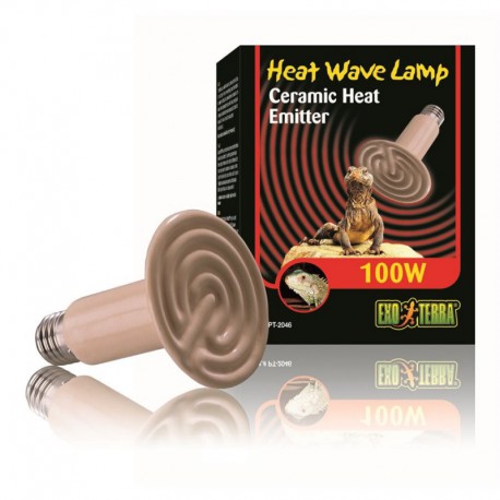 PROMO - FÃ©vrier - Exo Terra Emetteur De Chaleur 100W-V EXO TERRA Solutions d'éclairage
