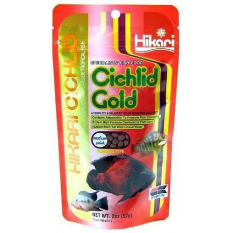 CICHLIDGOLD®Medium 2 OZ. HIKARI Food