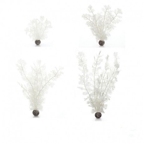 XL White Sea Fan BIORB Decorations Aquarium